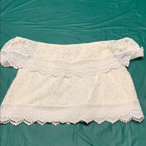 Off the shoulder shirt